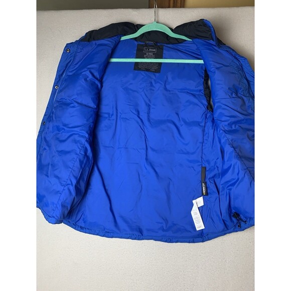 LL Bean Vest Womans 1X Blue Classic Pertex  Puffer Downtek Quilted Outdoor - Picture 5 of 11